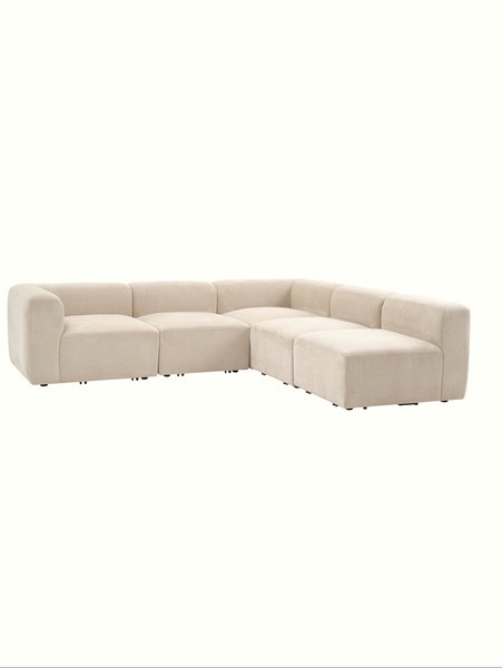 Sofa module SKEJBY corner/end sand fabric