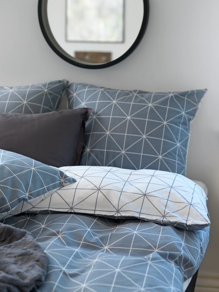 Duvet cover set ATLA Double grey