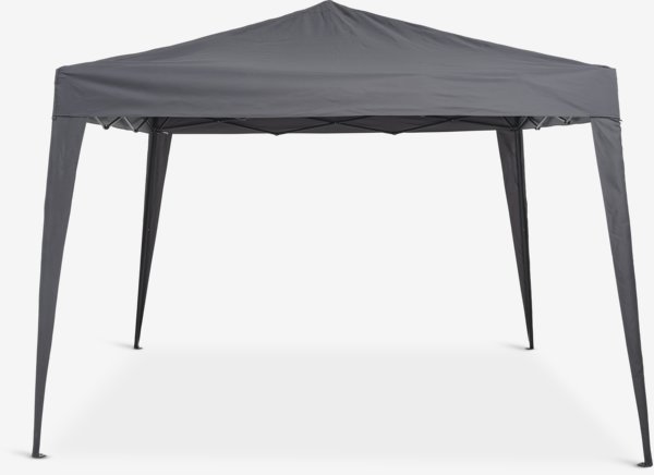 Gazebo JERUP P2,7xL2,7xH2,6 m grigio