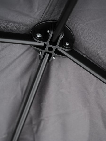 Tonnelle JERUP l2,7xL2,7xH2,6m gris