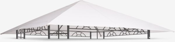 Dak partytent FAABORG B3xL3m wit