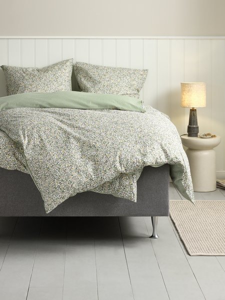 Duvet cover set JOSEFINE Single green