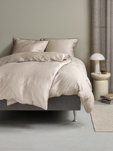 Sateen duvet cover set SANNA Double sand