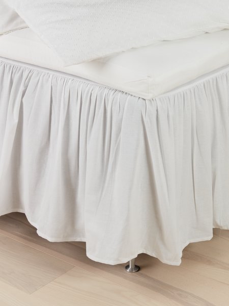 Valance sheet VEGA Single white