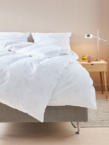 Duvet cover set DANA Single white