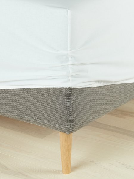 Drap-housse DAGNY 90x200x35 blanc