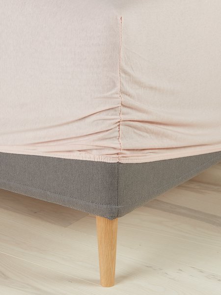 Jersey-Spannleintuch JENNY 160x200x35cm rosa