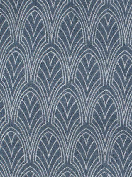 Parure de lit en flanelle MARCELA 160x210 bleu