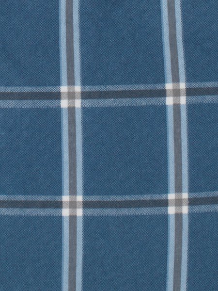 Flanellsengesett THORA 200x220 blå