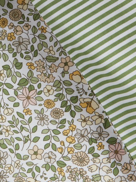 Bettwäsche JOSEFINE Baumwolle 135x200 grün
