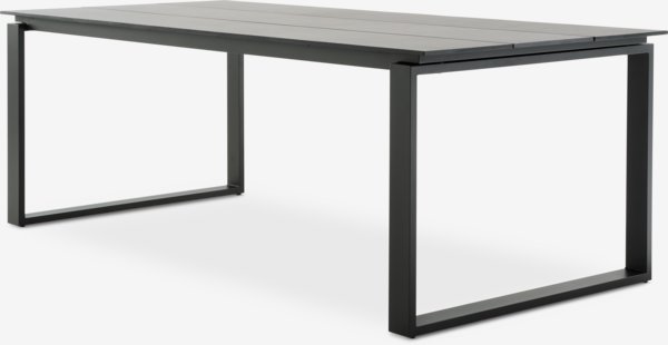 SONNERUP L215 table + 4 MYSEN chaises gris