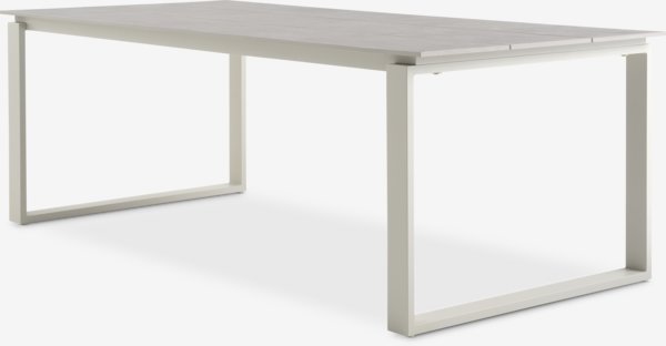 SONNERUP L215 table + 4 BRAVA chaises beige