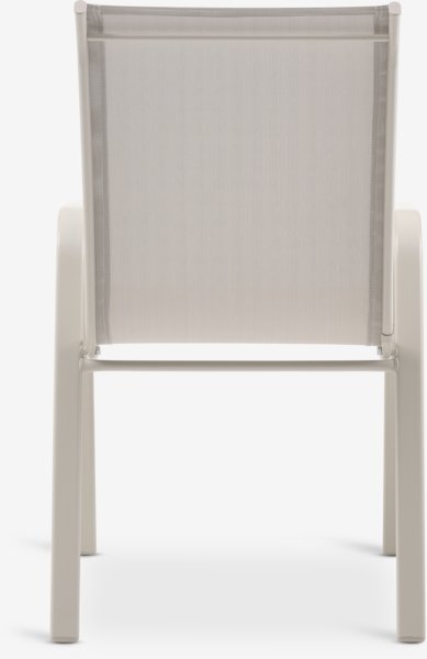 Stacking chair LEKNES beige