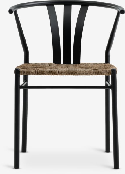 LANGET L207 table + 4 TAGMARK chaises noir