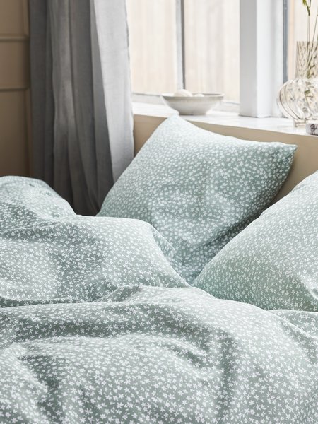 Duvet cover set HANNA Single green