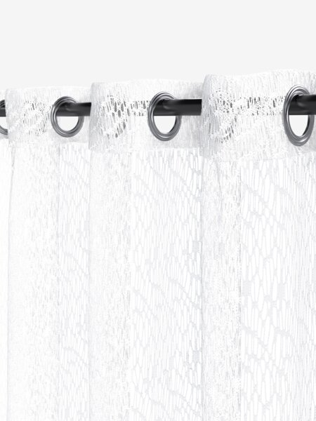 Rideau LURO 1x140x300 toile crème