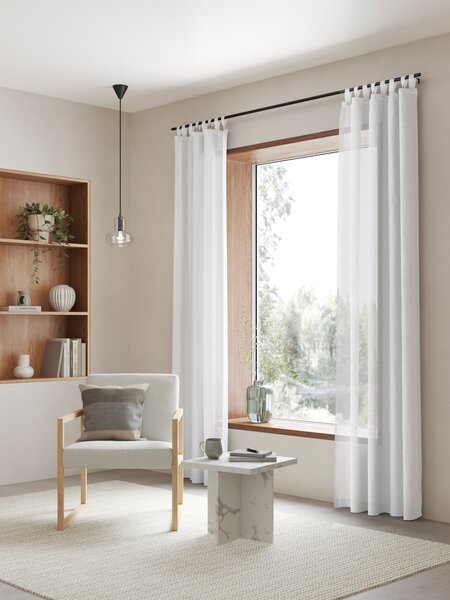 Zavjesa GOLMA 1x140x300 bijela