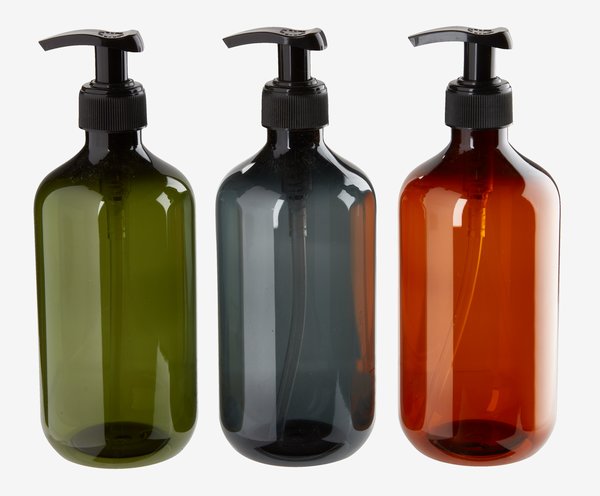 Soap dispenser SANGIS recycled plastic assorted