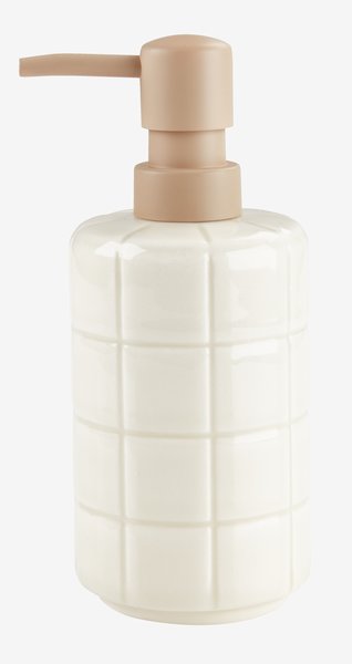 Soap dispenser STENINGE beige