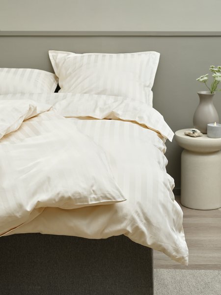 Satin-Bettwäsche NELL 135x200 beige
