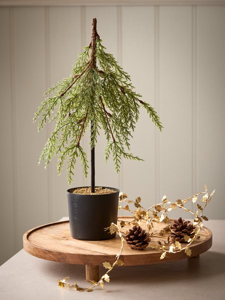 Sapin artificiel BOL Ø10xH46cm vert