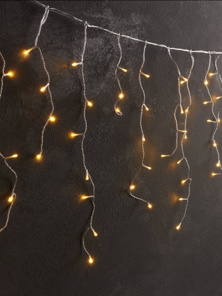 LED string lights ELDE icicle w/400 LED and timer