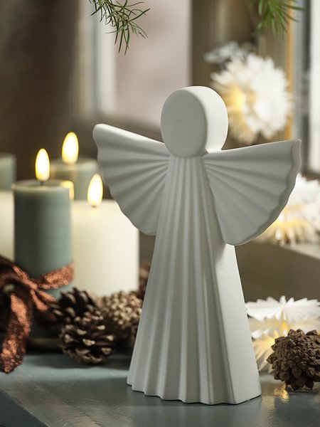 Angel MYS W18xL8xH23cm ceramics white