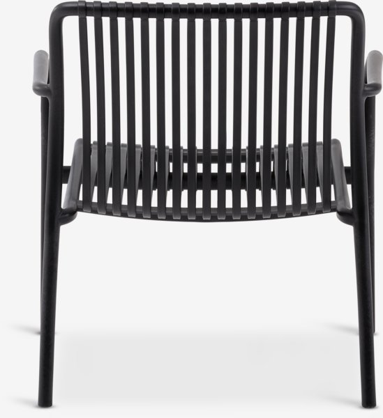 Lounge chair NABBEN black