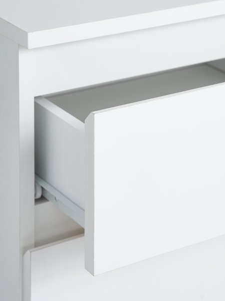 Komoda TANGE 6 szuflad biały