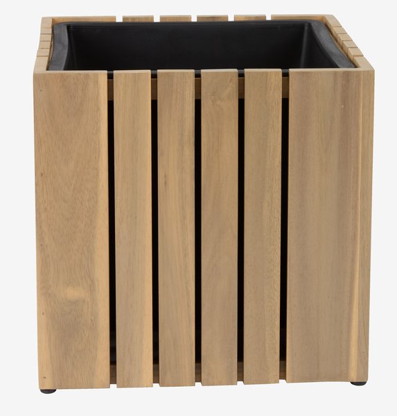 Garden planter EJDER W33xL33xH32 hardwood