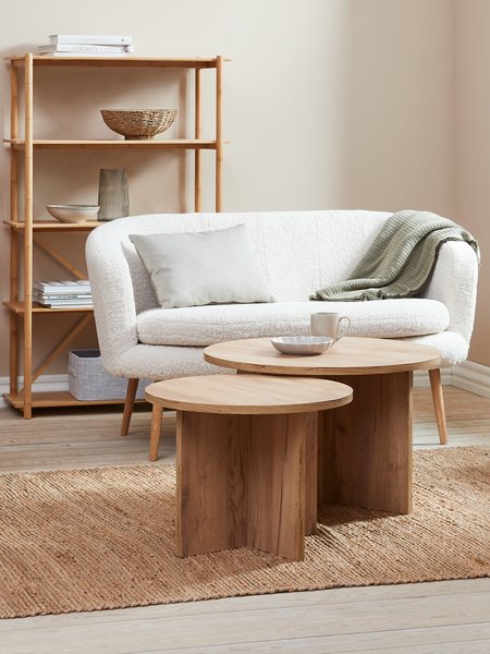 End table KALVEHAVE D55 oak colour