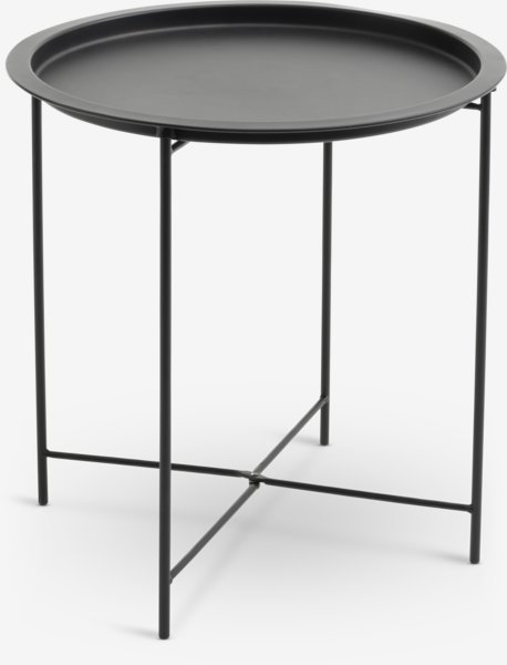 End table RANDERUP D47 black