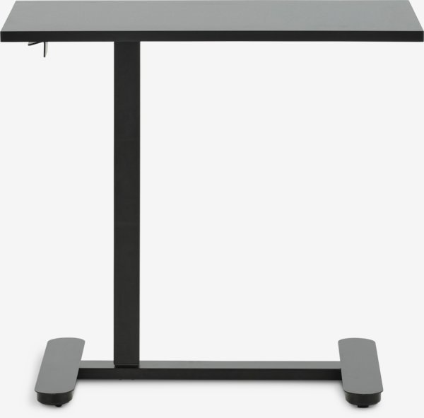 Verstellbarer Schreibtisch LUNDTOFT 40x70 schwarz