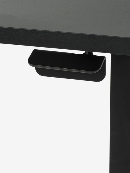 Verstellbarer Schreibtisch LUNDTOFT 40x70 schwarz