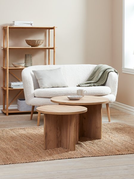 End table KALVEHAVE D55 oak colour