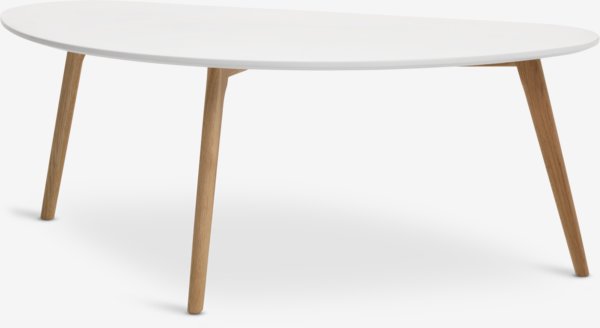 Coffee table LEJRE 60x120 white/oak