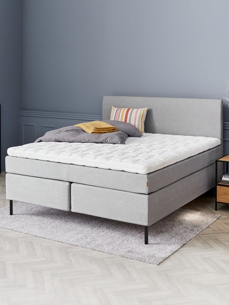 Kontinentalseng 180x200cm REIPA GC110 grå-27 LATEX