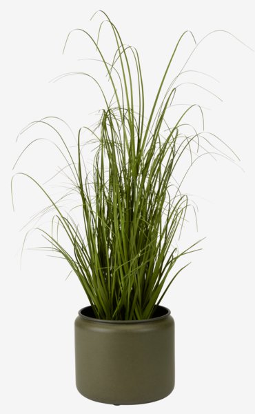 Саксия за градина SNORKLA Ø25xВ20 маслиненозелена