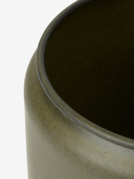 Саксия за градина SNORKLA Ø25xВ20 маслиненозелена