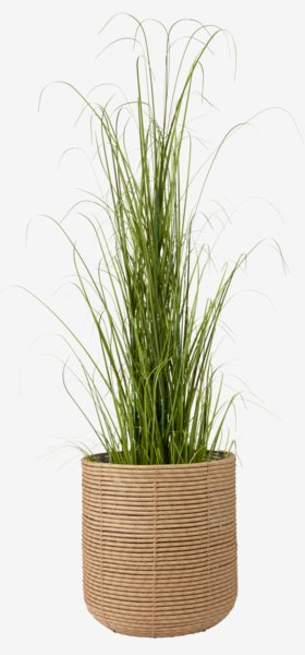 Planter basket GULSANGER D40xH42 natural