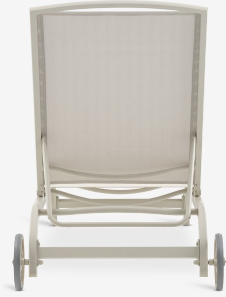 Sun lounger HANSTHOLM W76xL200 beige