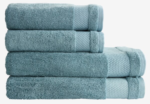 Serviette de toilette NORA 50x100 bleu poudré