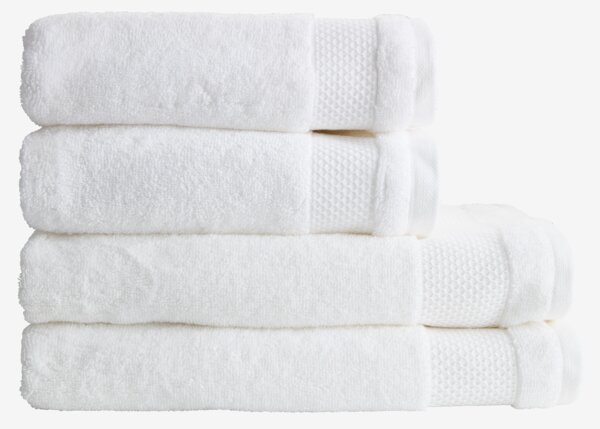 Drap de douche NORA 70x140 blanc KRONBORG