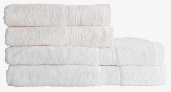 Serviette de bain UPPSALA 65x130 blanc