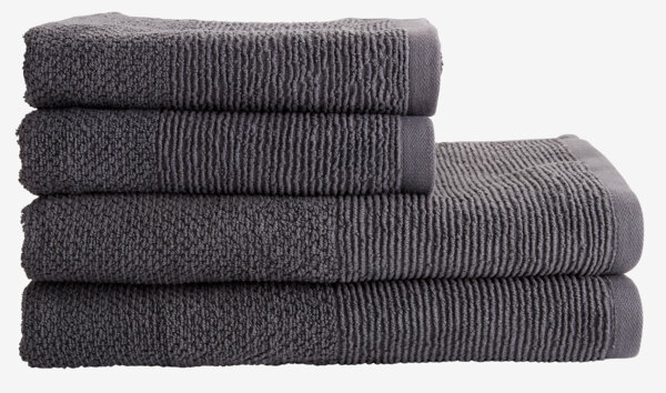 Toalla de ducha GISTAD 65x130 asfalto