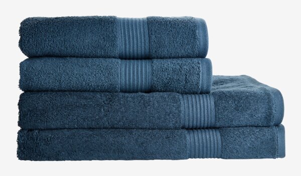 Telo da bagno KARLSTAD 70x140 cm blu navy