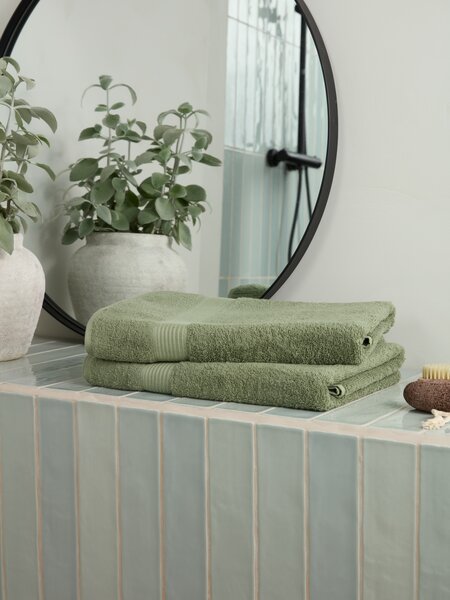 Asciugamano KARLSTAD 50x100 cm verde militare