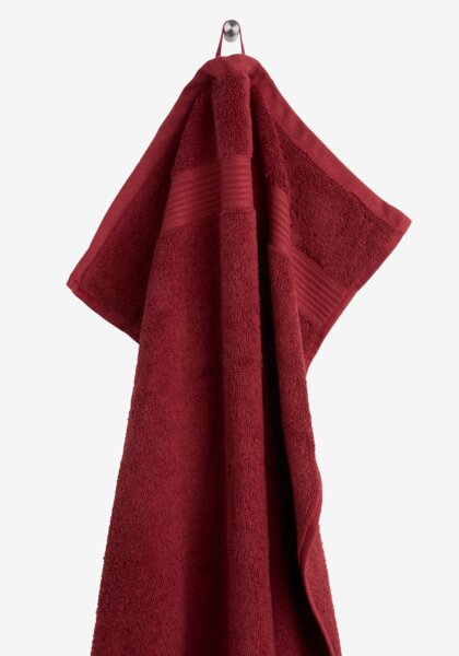 Bath towel KARLSTAD 70x140 burgundy