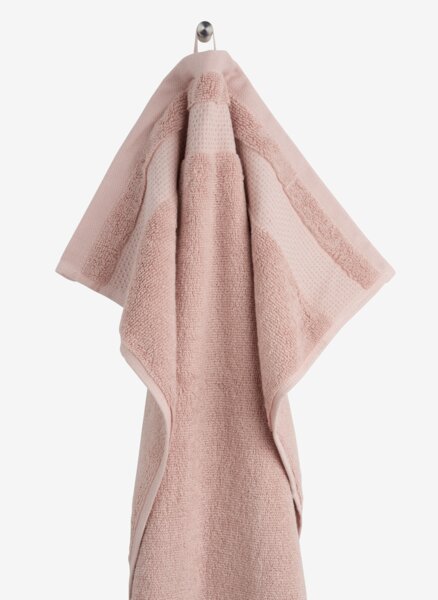 Hand towel NORA 50x100 dusty rose