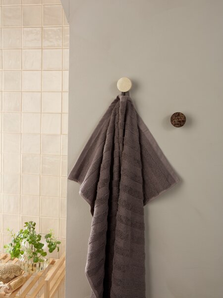 Bath towel TORSBY 65x130 grey